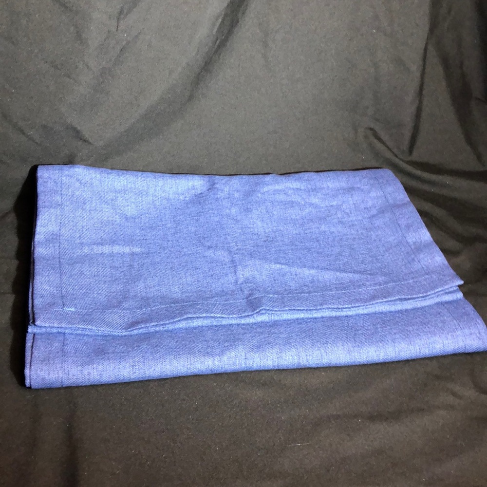NWOT Denim look table runner farmhouse design, 14 1/2 x 110 inches long